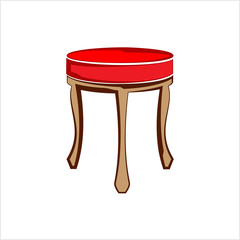 Stool Icon, Furniture Icon