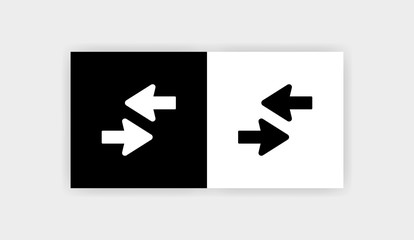 TRANSFER Icon Flat Graphic Design