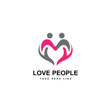 Couple / Relationship / Heart Logo Explorations (SOLD) by Mihai Dolganiuc  on Dribbble