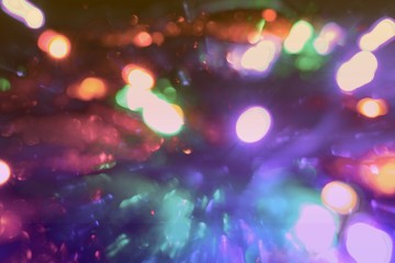 christmas moving night city rays texture - fantastic abstract photo background