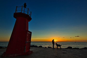 Guardamar del Segura,La Gola,amanecer