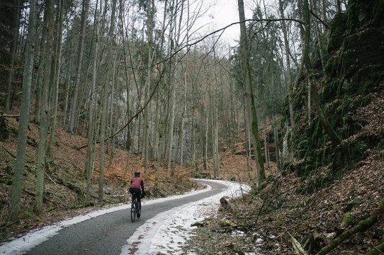 Last signs of winter in Moravsky Kras