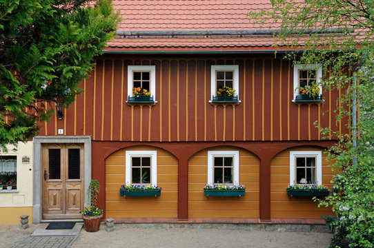 umgebindehaus in oybin