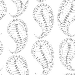 Simple paisley pattern