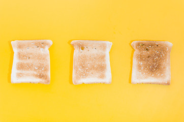 Slice of toasted bread