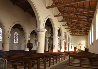 Eglise Ste Marie de Ré intérieur