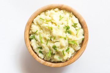 Champ is a pure potatoes typical in Irish