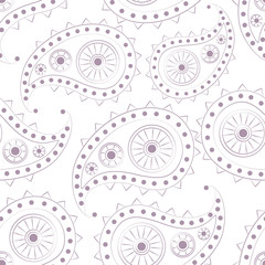 Simple paisley pattern