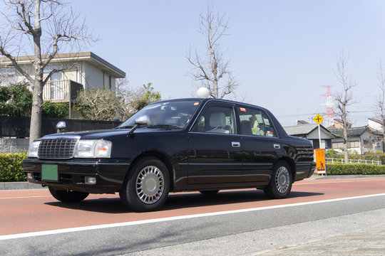 タクシー 住宅地 