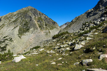 Amazing Landscape with Mozgovishka pass, Pirin Mountain, Bulgaria