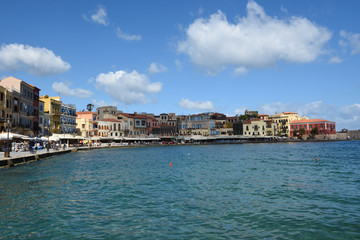 Obraz na płótnie Canvas Alter Venezianischer Hafen in Chania