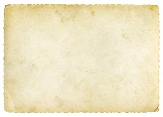 old yellowed parchment