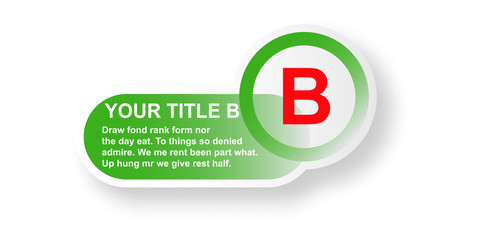 Abstract Vector White Speech Bubbles Set