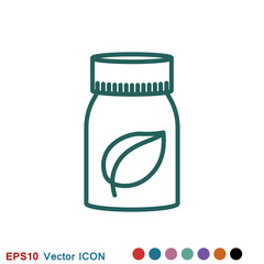Dietary vector icon, food dietary labels isolated on background