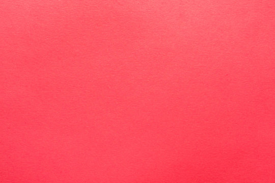 Vibrant coral pink felt texture abstract art background. Colored soft material surface. Copy space.