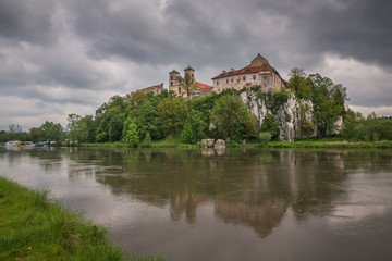 Fototapeta premium Benedictine monastery in Tyniec near Cracow, Poland