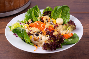 Salmon salad