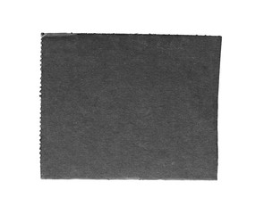 black ripped paper, space for advertising copy