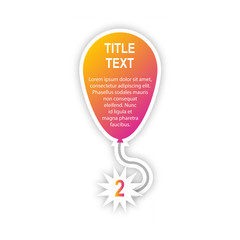 headliner sign. headliner paper origami speech bubble. headliner tag. headliner banner