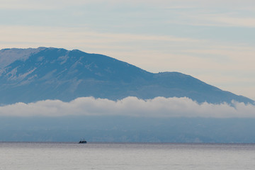 Fishing boat off Kefalonia