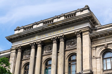 Museum fur Naturkunde - Natural History Museum in Berlin, Germany, sunny summer day