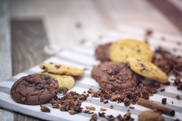 cookies au chocolat