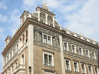 The stunningly ornate building in Prague