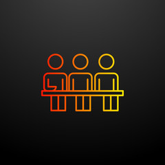 focus group nolan icon. Elements of business organisation set. Simple icon for websites, web design, mobile app, info graphics
