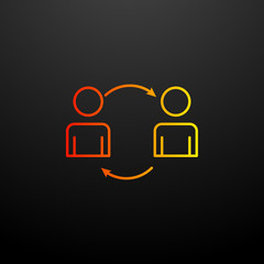 workflow nolan icon. Elements of business organisation set. Simple icon for websites, web design, mobile app, info graphics