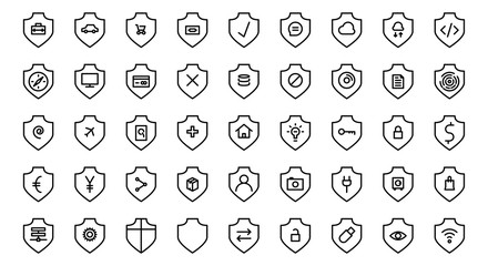 Security & Protection Icon Set
