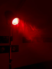 Red spotlight