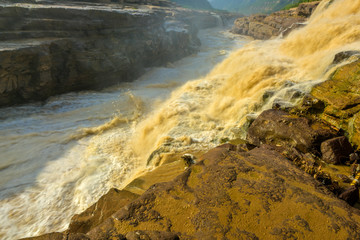 Hukou Waterfall, the Yellow River, China