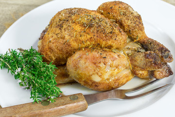 poulet rôti