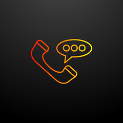 Phone nolan icon. Elements of global logistics set. Simple icon for websites, web design, mobile app, info graphics