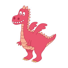 Dragon. isolated on white background