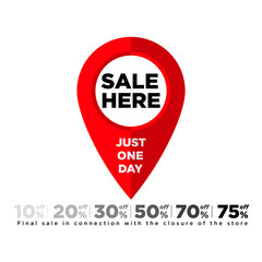 Final sale pointer