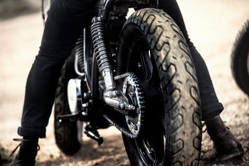 Naklejka premium CAFE RACER