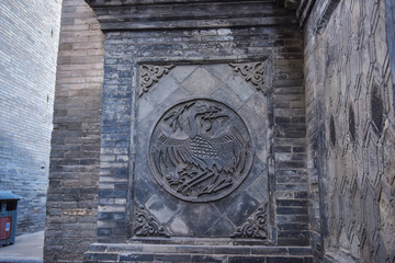 The Wangs Courtyard, Shanxi, China. The famous historical site is in Lingshi County, Jinzhong City,...