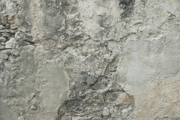 Old grey concrete wall texture background
