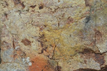 Colorful Rock Surface