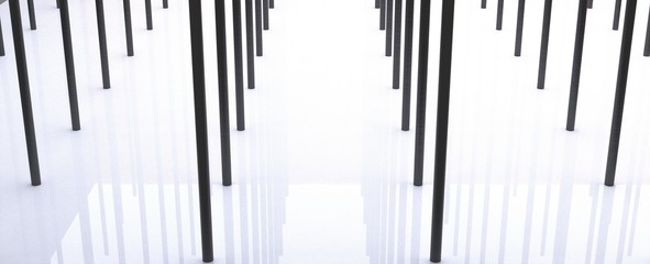 Render de thangar con iluminación para presentar un producto. Fondo colorido de diferentes materiales plásticos, madera, concreto y mármol, patrones, texturas y reflectores.