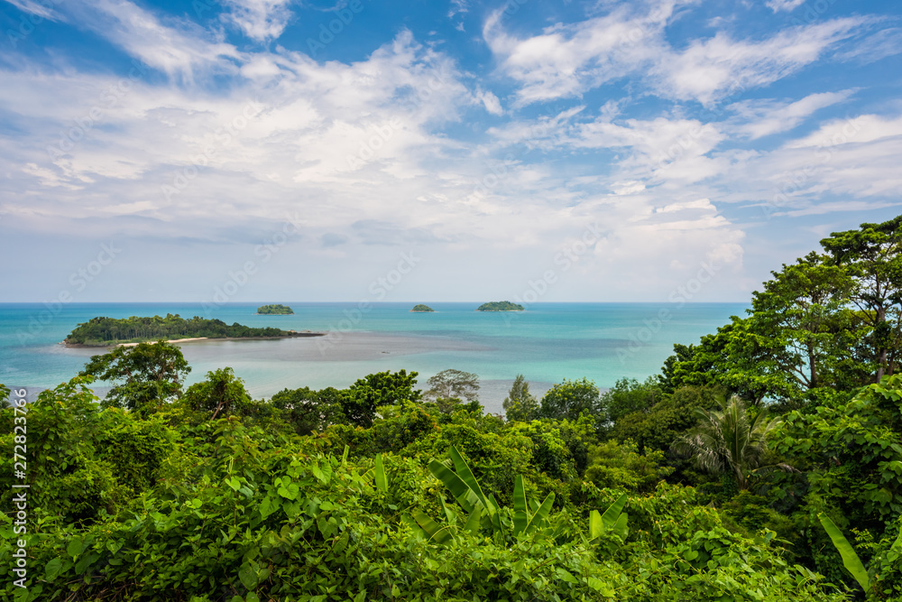 Canvas Prints Kai Bae view point in Koh Chang island