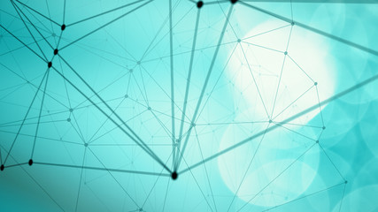 Obraz premium Creative graphic backgrounds, digital wires transformation