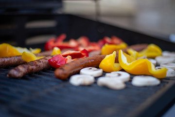 Barbecue en été