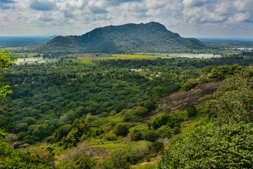 Fototapeta na wymiar Sri Lanka Mihintale landscape