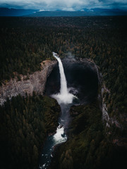 Water and Waterfalls at Wells Gray Park, Canada