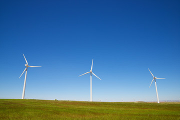 Fototapeta premium Wind energy concept