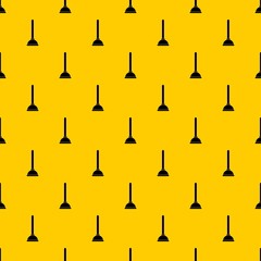 Toilet plunger pattern seamless vector repeat geometric yellow for any design