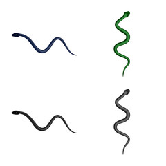 Isolated object of mammal and danger symbol. Collection of mammal and medicine stock vector illustration.