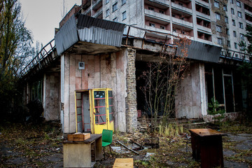 Photos from the city of Pripyat